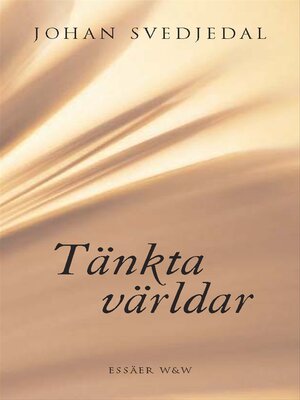 cover image of Tänkta världar
